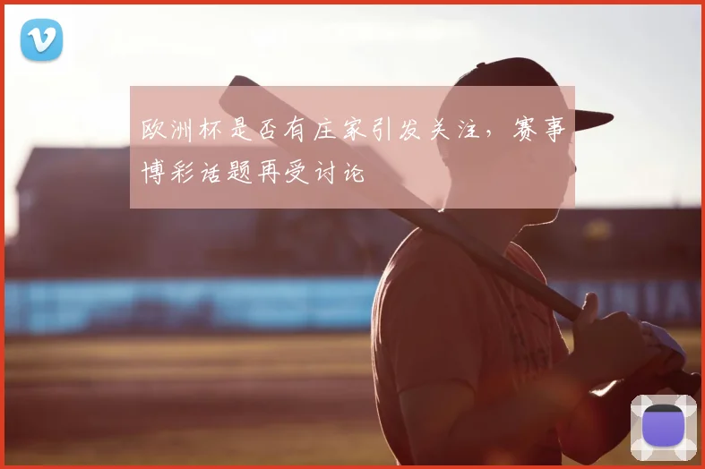 欧洲杯是否有庄家引发关注,赛事博彩话题再受讨论